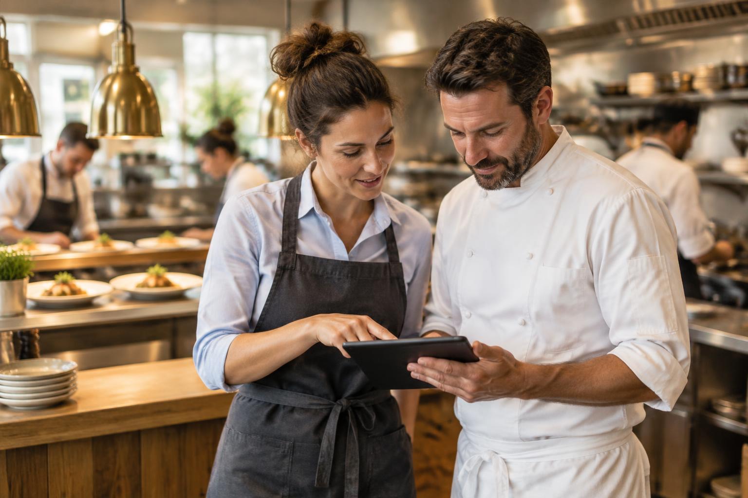 Bars & Restaurants professionals at work