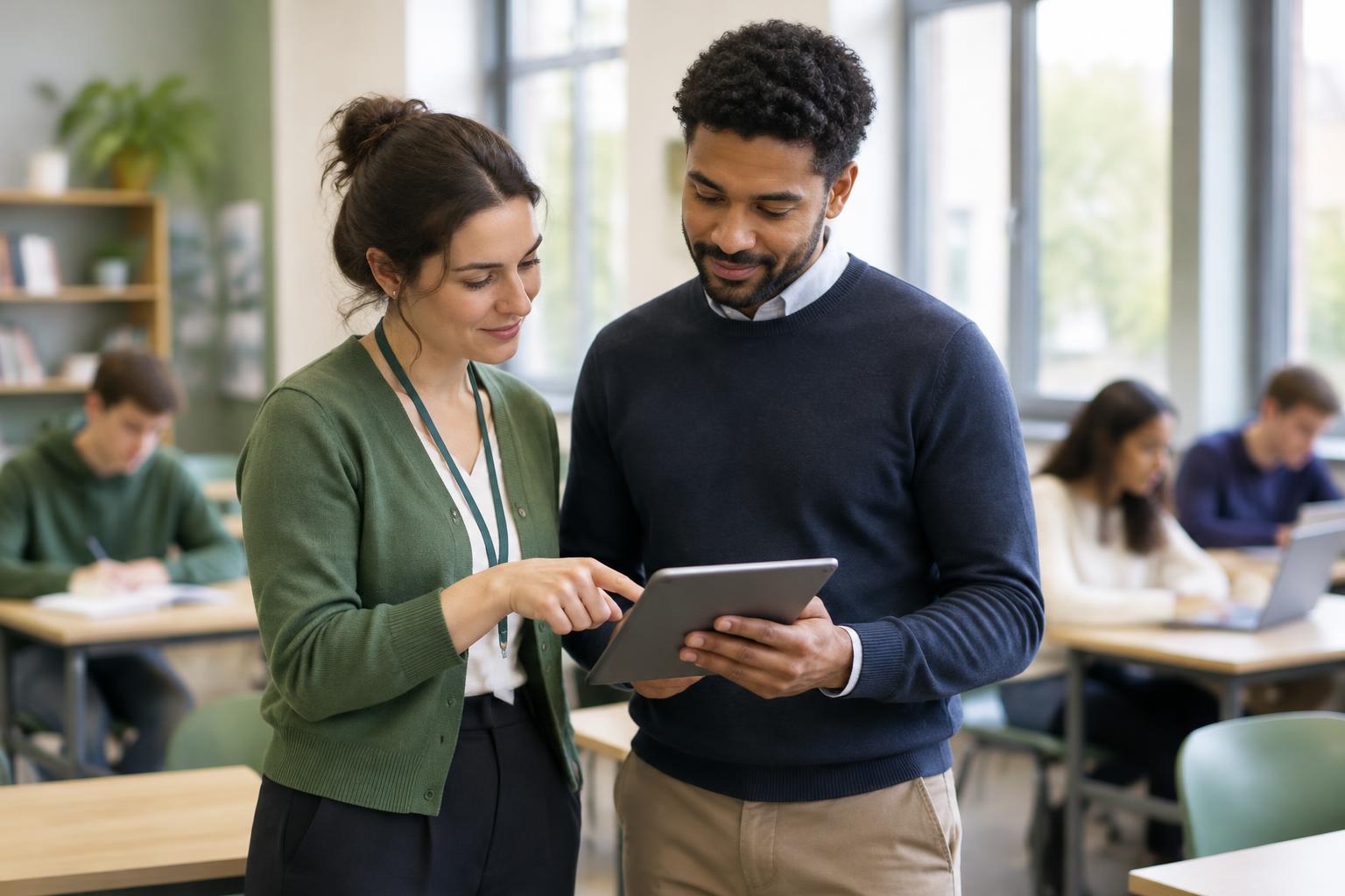 Education & Training professionals at work