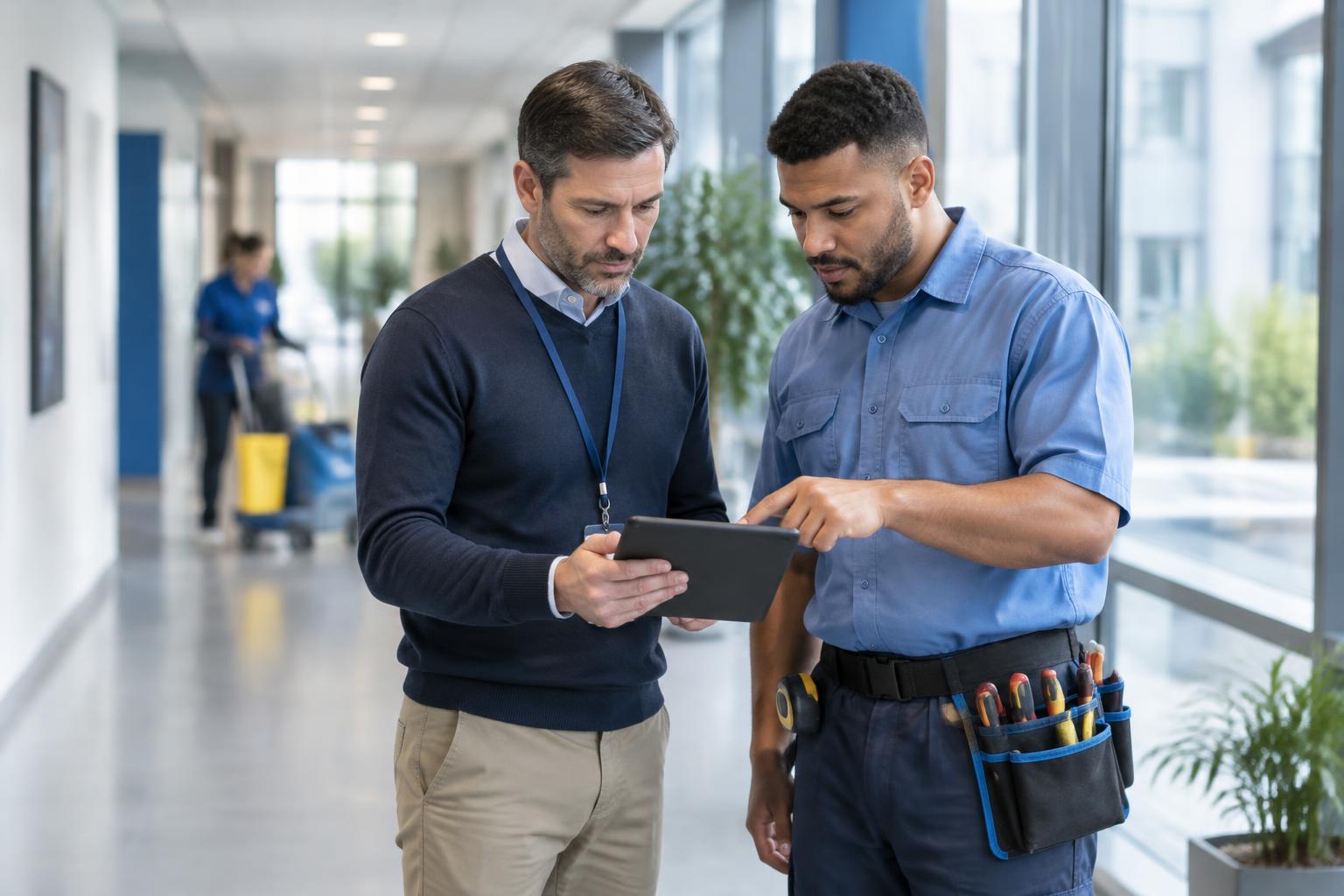 Property & Facilities Management professionals at work
