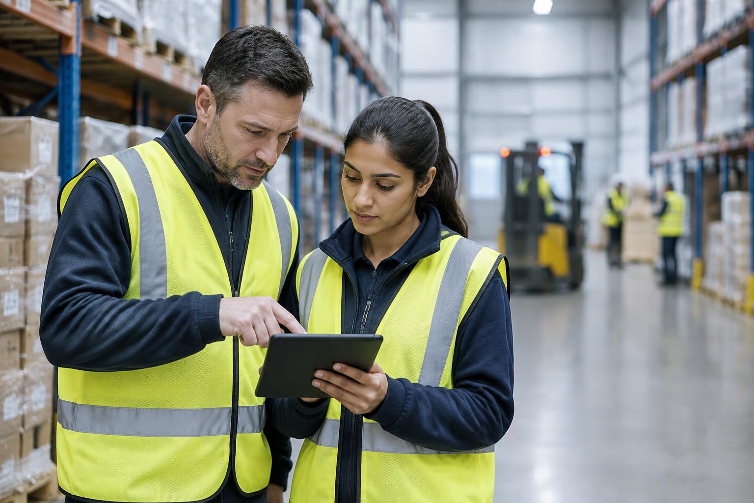 Storage, Warehouse & Logistics professionals at work