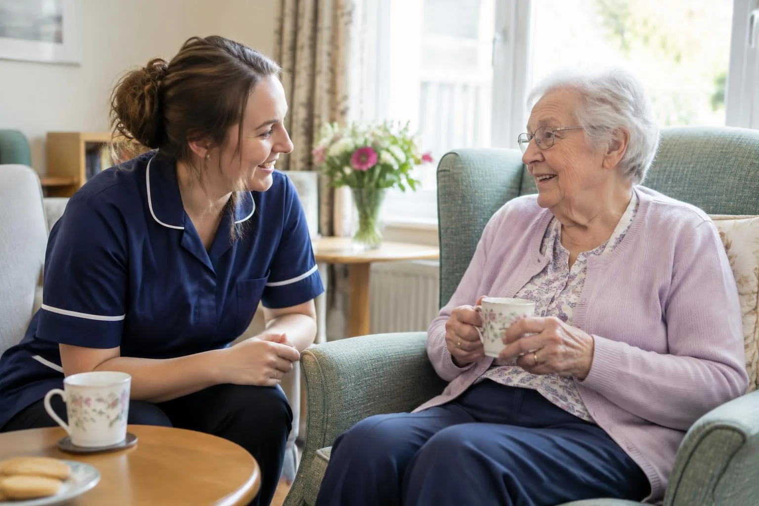 Care & Social Care team at work
